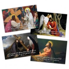 Lenten Daily Prayer & Sacrifice Cards (40 card set)