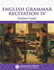 English Grammar Recitation IV Teacher Guide