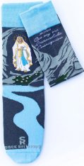 Our Lady of Lourdes Socks