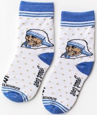 Kids St. Teresa of Calcutta Socks