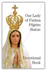 Our Lady of Fatima Pilgrim Statue Devotion Book