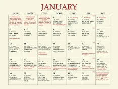 2025 Roman Missal Calendar