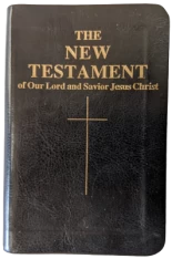 Confraternity Pocket New Testament, Leatherette