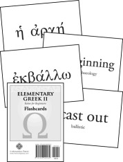 Elementary Greek II Flashcards