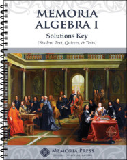 Memoria Algebra I Solutions Key