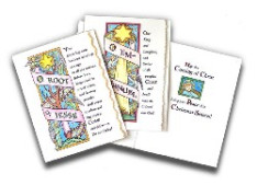 O Antiphon Christmas Card Kit 12 pack