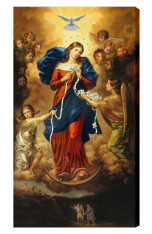 Our Lady, Undoer of Knots 10 x 18 Canvas Image Artwork