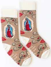 Our Lady of Guadalupe & The Eucharist Socks