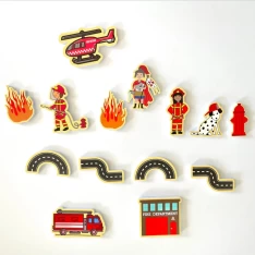 St. Florian's Firefighter Bath Toy Set