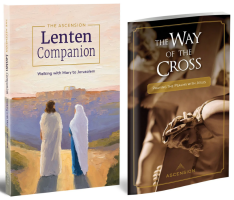 The Ascension Lenten Companion: Walking with Mary to Jerusalem, Journal + Way of the Cross Bundle