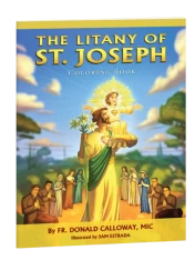 The Litany of St. Joseph Coloring Book