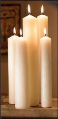 12" Large Diameter All-Purpose End Altar Brand® Candle