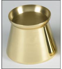 Wilbaum Brass Follower - 3" Diameter