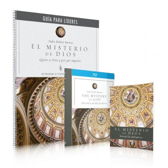 El Misterio de Dios - Kit para Líderes (con Blu-ray) (En Español) (Spanish)  by Bishop Robert Barron (MoG-Spanish-Bluray-LKit)