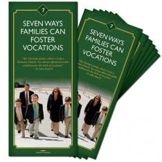 7 Ways Families Can Foster Vocations Brochure (set of 50)