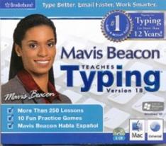 Mavis Beacon Typing CD Rom (Version 18)