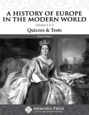 A History of Europe in the Modern World: Volumes 1 & 2 Quizzes & Tests