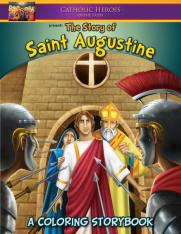 Coloring Storybook: The Story of Saint Augustine