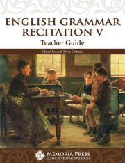 English Grammar Recitation V Teacher Guide