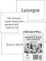 Famous Men of Greece Flashcards Second Edition