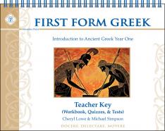 First Form Greek Teacher Key (for Workbook Quizzes & Tests)