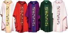 Hand Embroidered Chasuble