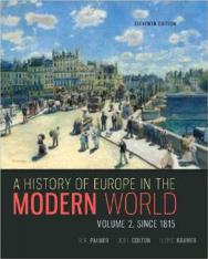 A History of Europe in the Modern World Vol. 2