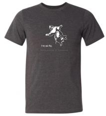 I'm So Fly - St. Joseph of Cupertino T-Shirt. Color: Dark Gray. Size: M