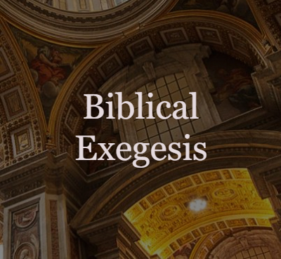 Biblical Exegesis