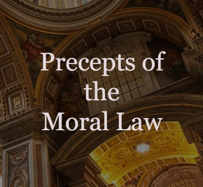 Seton Precepts of the Moral Law