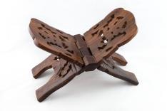 HBS - Large handcarved wood bible stand