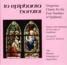 In Epiphania Domini - Gregorian Chants for the Four Sundays of Epiphany CD