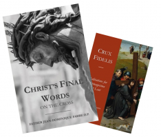 Lenten Bundle (2 Books): Christ's Final Words, Crux Fidelis
