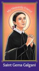 10-Pack of Prayer Card - Saint Gemma Galgani