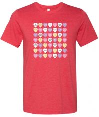 Candy Hearts T Shirt