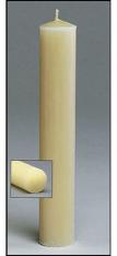 100% Beeswax Candle - 1-1/2 x 5-5/8" (18/box)