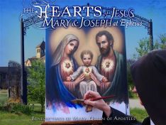 The Hearts of Jesus, Mary and Joseph at Ephesus CD