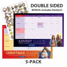 Advent & Christmas Season Calendar (Family 5-Pack)