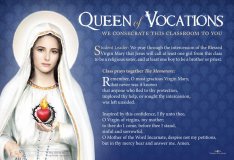Classroom Consecration Poster - Pack of 10