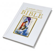 A Catholic Child's First Communion Bible-Traditions-Girl