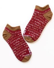 St. Padre Pio No Show Socks - Large/X-Large