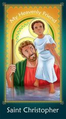 Prayer Card - Saint Christopher (pack of 10)