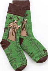 St. Francis of Assisi Socks Adult XL