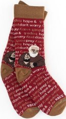 St. Padre Pio Socks Adult XL