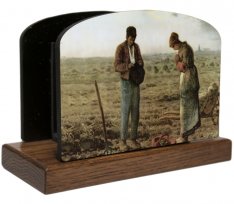 The Angelus by Millet Horizontal Table Organizer