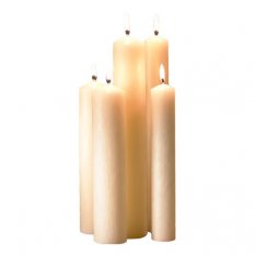 51% Beeswax Altar Candle - 2 x 9" - 6/carton - 2cartons/cs