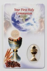 Communion Keepsake Card