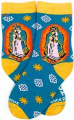 Kids Our Lady of Guadalupe Socks