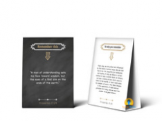 Bible Memory Table Tents for Fathers - With reflections by Devin Schadt and Jeff Cavins