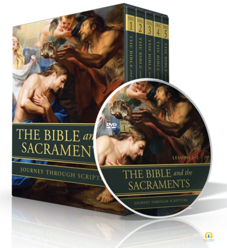 Bible and the Sacraments 5 DVD Set by St. Paul Center, Scott Hahn